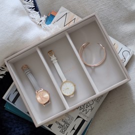Stackers Taupe Classic Medium Jewellery Box Watch/Accessories Layer