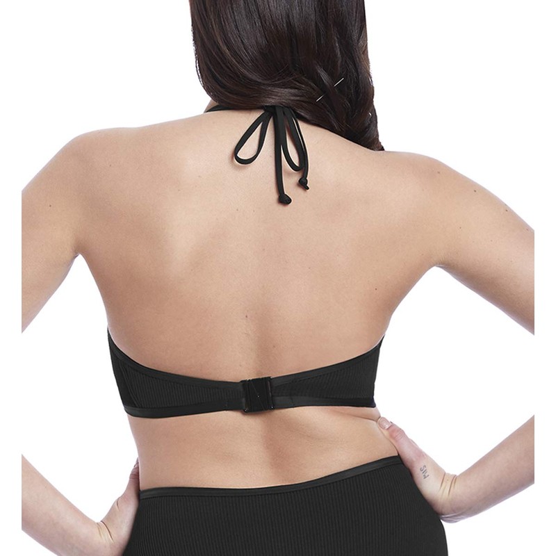 Freya Women's Nouveau Soft Triangle Bikini Top, Black, 30D