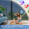 Coavas One Way Privacy Window Film,Daytime Window Tint for Home,