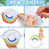 9 Pcs Pool Floaties Swim Accessories Set for Girl Dolls,