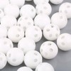 Pack of 10 White Rattle Balls Inserts Rattle Box Repair