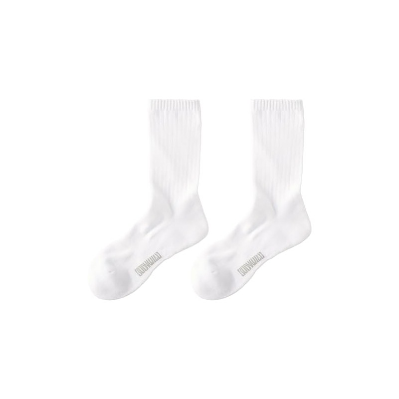Gunze BODY WILD Men's Crew Length Socks, Set of 2