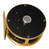 Vintage Classic Fly Fishing Reel,Right/Left Handle Position, Fly Reel (Black