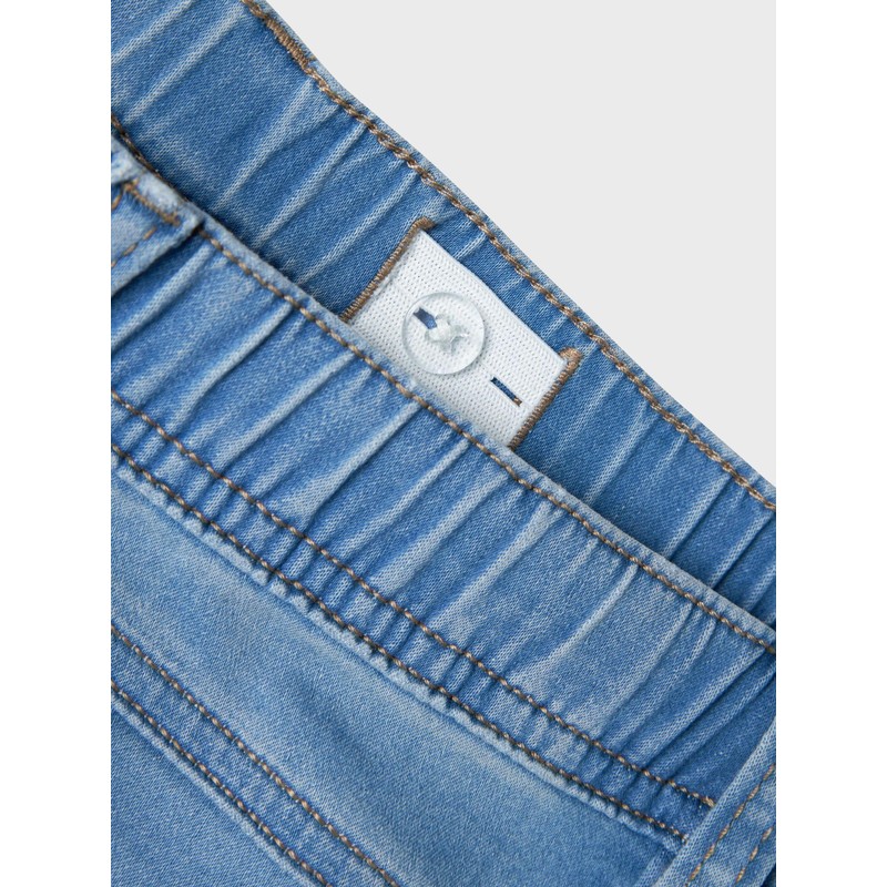 NAME IT Men's Shorts, Light blue (light blue denim)