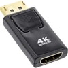 InLine® DisplayPort Adapter, DisplayPort Male to HDMI Female, 4K/60Hz, with
