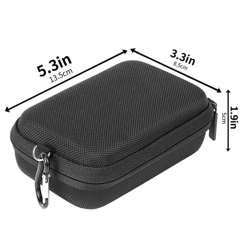 Khanka Dedicated Protective Storage Case Compatible with Ricoh WG-80/WG-70/WG-60/WG-50/WG-40/WG-30 Digital