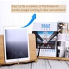 XMHBG 6 Pack Book Page Holder Clips with Torsion Spring
