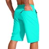 G Gradual Men's 11" Board Shorts with 3 Zipper Pockets