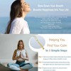 HALUKAKAH HALUKAKAH Zen Breathing Necklace:Self Affirmation Reminder,Meditation & Anxiety Relief