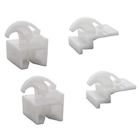 2Pack 3051162 Front & 2Pack 3051163 Rear Drawer Glide, Replace AP2121517 PS434227 PS434226 AP2121517 305136118 3012698 08067766, Replacement for Kenmore, Electrolux, Frigidaire Oven