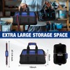 WORKPRO 16-inch Wide Mouth Tool Bag, Heavy Duty Cloth Tool