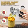 NUFR Commercial Heavy-Duty Manual Can Opener with Easy-Turn Crank, Long