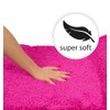 PANA fluffy bath mat in various colours and sizes •