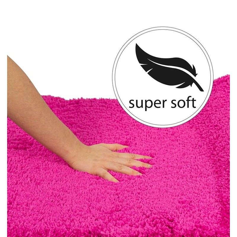 PANA fluffy bath mat in various colours and sizes •