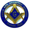 3" Masonic Prince Hall Heavy Alloy 3" inches in Diameter