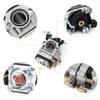 QWORK® Carburetor set for 52cc, 49cc, 43cc brush cutter engine,