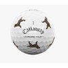 Callaway ONE Callaway Chrome Tour CHOCOLATE LAB Let the Big Dog Eat Golf Ball ONE BALL