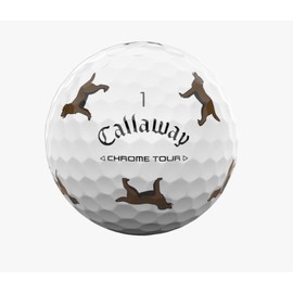 Callaway ONE Callaway Chrome Tour CHOCOLATE LAB Let the Big Dog Eat Golf Ball ONE BALL