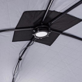 Eskimo® E-Hub™ Shelter Light Kit, Shelters, Black, USB Type A, Alligator Clips, Locking Connection, E-Hub System, 44834