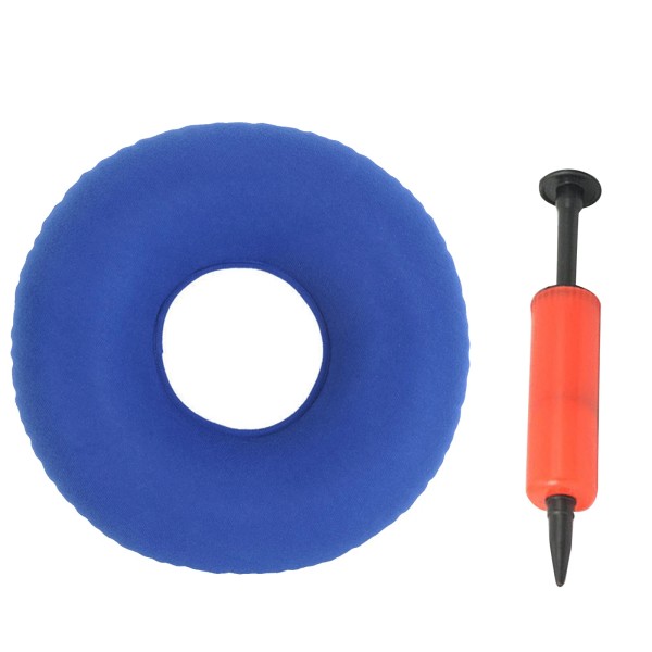 Unbranded Soft Inflatable Vinyl Ring Round Seat Pad Pillow Cushion