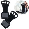Weight Lifting Hand Grip 3 Holes Leather Gymnastics Grips Hand