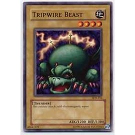 Yu-Gi-Oh! - Tripwire Beast (LOB-104) - Legend of Blue Eyes White Dragon - 1st Edition - Common