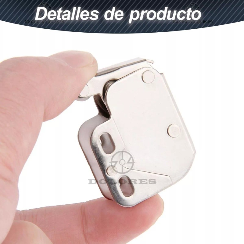 Dolores 15 Pcs Resbalon Push Latch Herrajes Cajones Puerta Gabinete