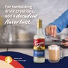 Torani Coffee Syrup, Almond Orgeat Flavored Syrup for Drinks, Glass