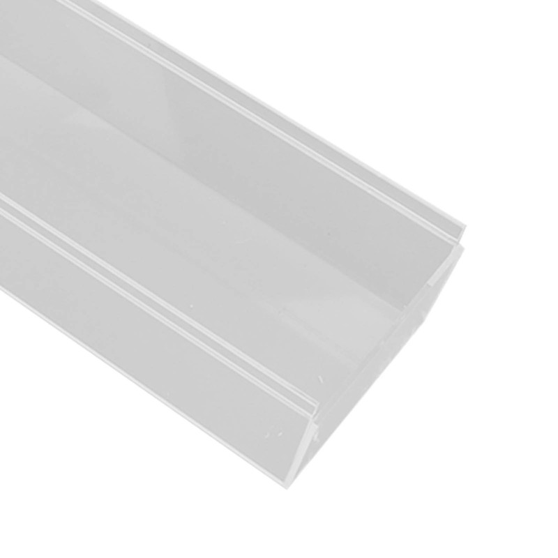 Clear Acrylic Flower Vase Multi Holes Elegant Decorative Long Rectangle
