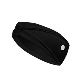 LedBack Nursing Headbands for Women with Buttons for Mask Doctor Nurse Accessories for Work Hair Bands Red Heart EKG Print Turban Women Head Wrap Headwear