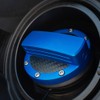 Deff Nissan 01 Aluminum Chunks Oil Filling Cap Cover Blue