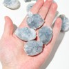 Erliway Erliway Natural Celestite Crystal Cluster, Irregular Blue Celestine Cluster