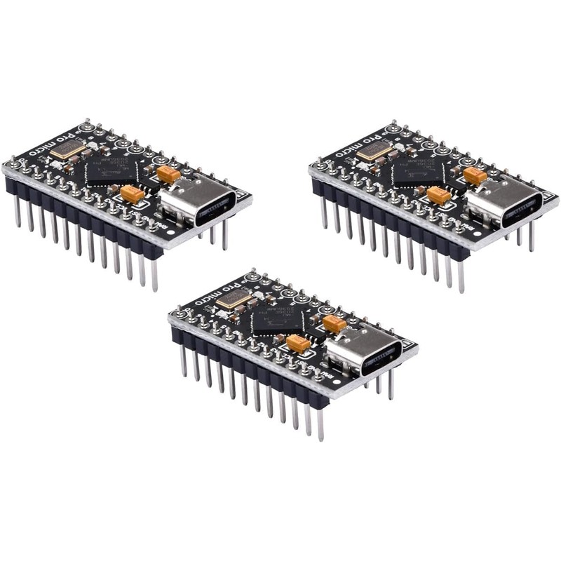 DUBEUYEW Pro Micro 32U4 5V 16MHz Type-C Development Module Board
