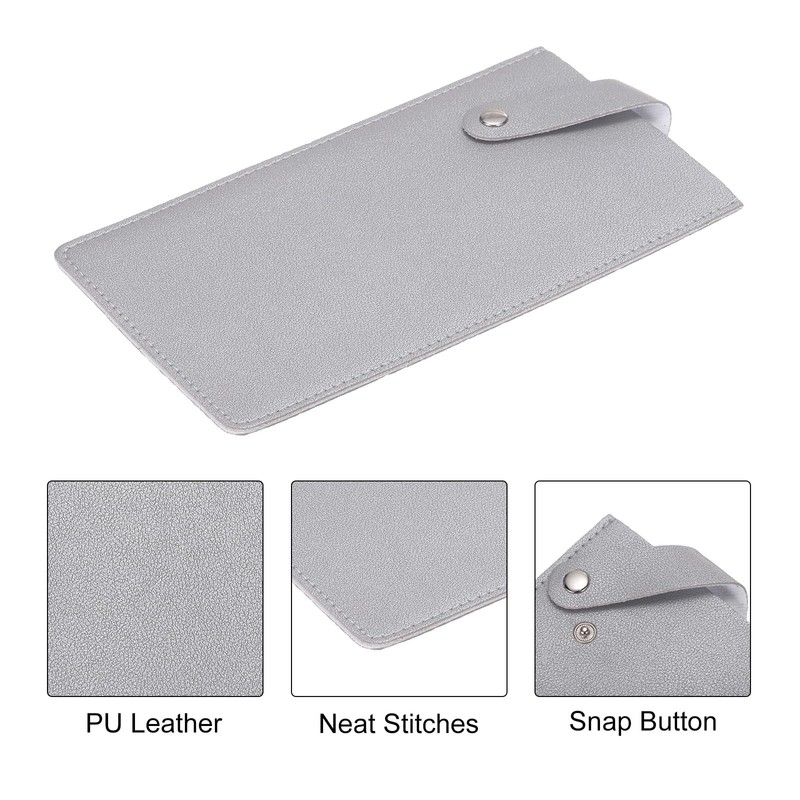 PATIKIL PU Leather Knife Meat Cleaver Sheath, Waterproof Chef Knife
