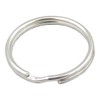 Bluemoona 100 Pcs - 20mm 3/4 Round Edged Split Key