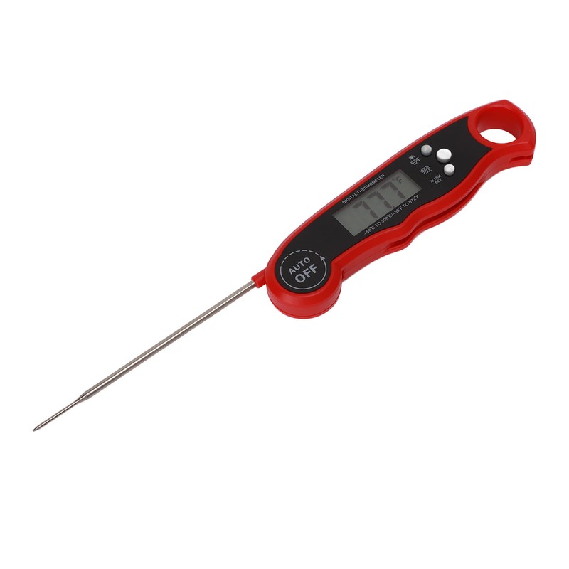 Meat Thermometer Digital 2 Probes with Alarm Function Backlight for