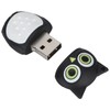 Cartoon U Disk Black Owl Appearance High Speed Bulk Storage