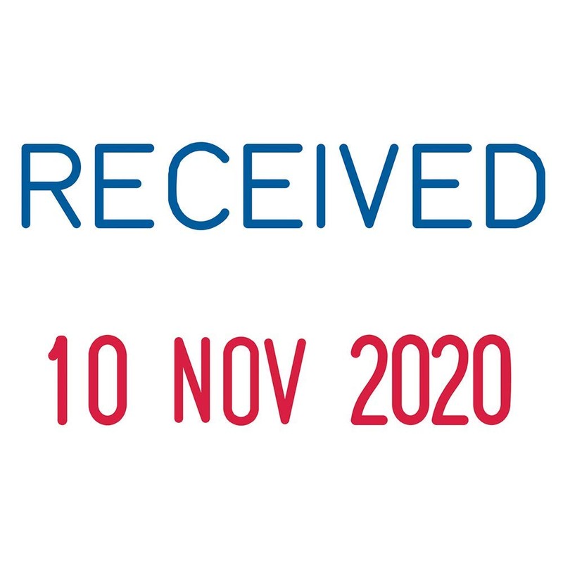 Trodat Printy 4850/L1 Self Inking Dater Stamp - Received