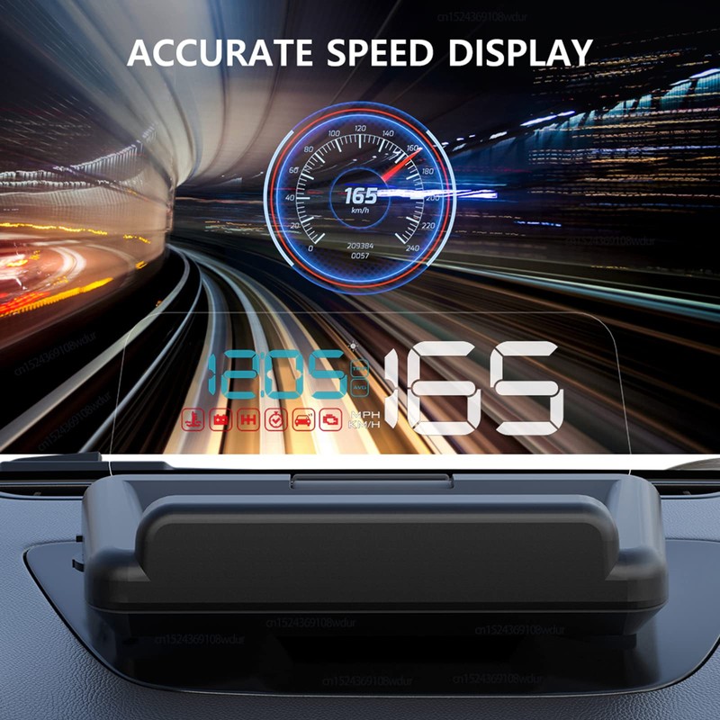 wiiyii Heads up Display for Cars, C500 Car Digital GPS