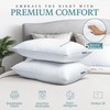 OFNEED Queen Size Pillows Set of 2 Down Alternative –