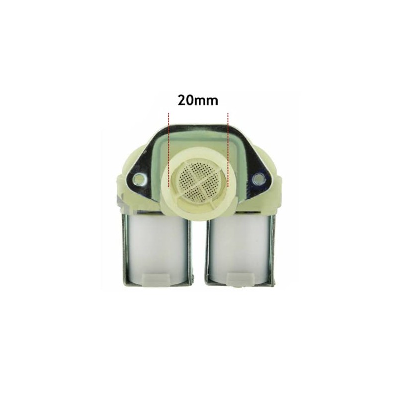Washing Machine Solenoid Water Fill Valve For Hoover (Double Inlet,