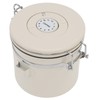 Airtight Coffee Canister 304 Stainless Steel Valve with Scoop for