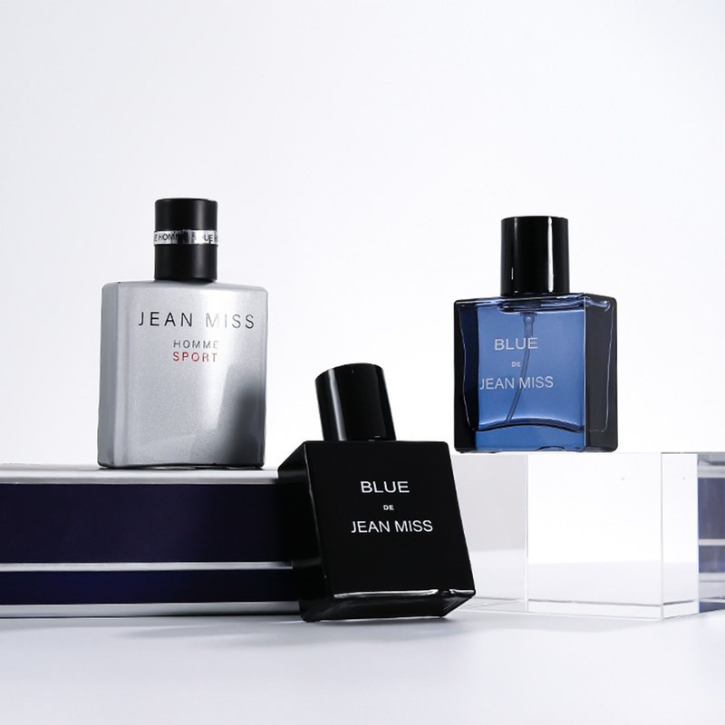 3 Pcs Men's Perfume Set Refreshing Long Lasting Light Scent