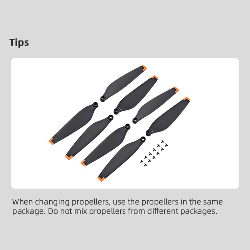 16pcs Propellers Replacement for DJI MINI 3 PRO Remote Control