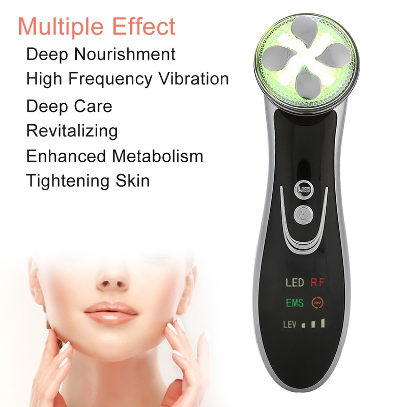 Household RF Skin Rejuvenation Instrument EMS Facial Machine Photon Therapy