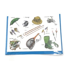 Fishing Greetings Card (blank) 5x7