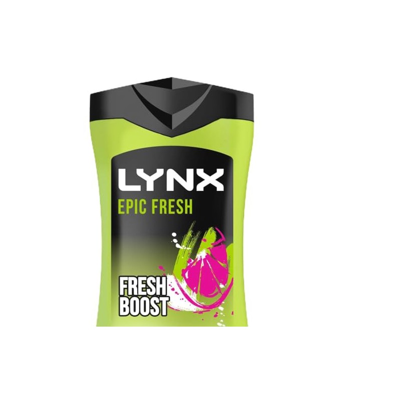Lynx Epic Fresh Shower Gel Grapefruit & Tropical Pineapple Scent