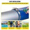 VEVOR Discharge Hose, 4" x 105', PVC Lay Flat Hose,