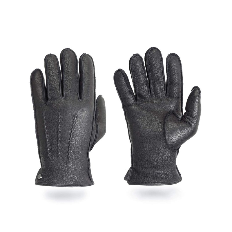 Pearlwood Luke Leather Gloves - Black - m