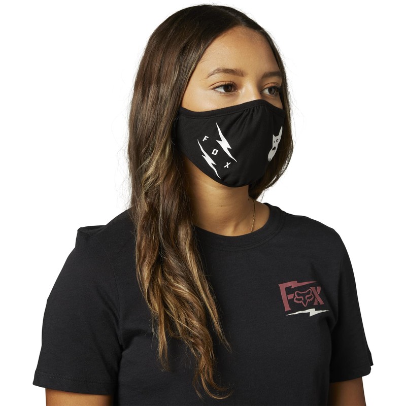 Fox Racing Mens Face Mask Standard Black Image One Size